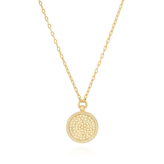 NKL-GPL Classic Medium Medallion Pendant